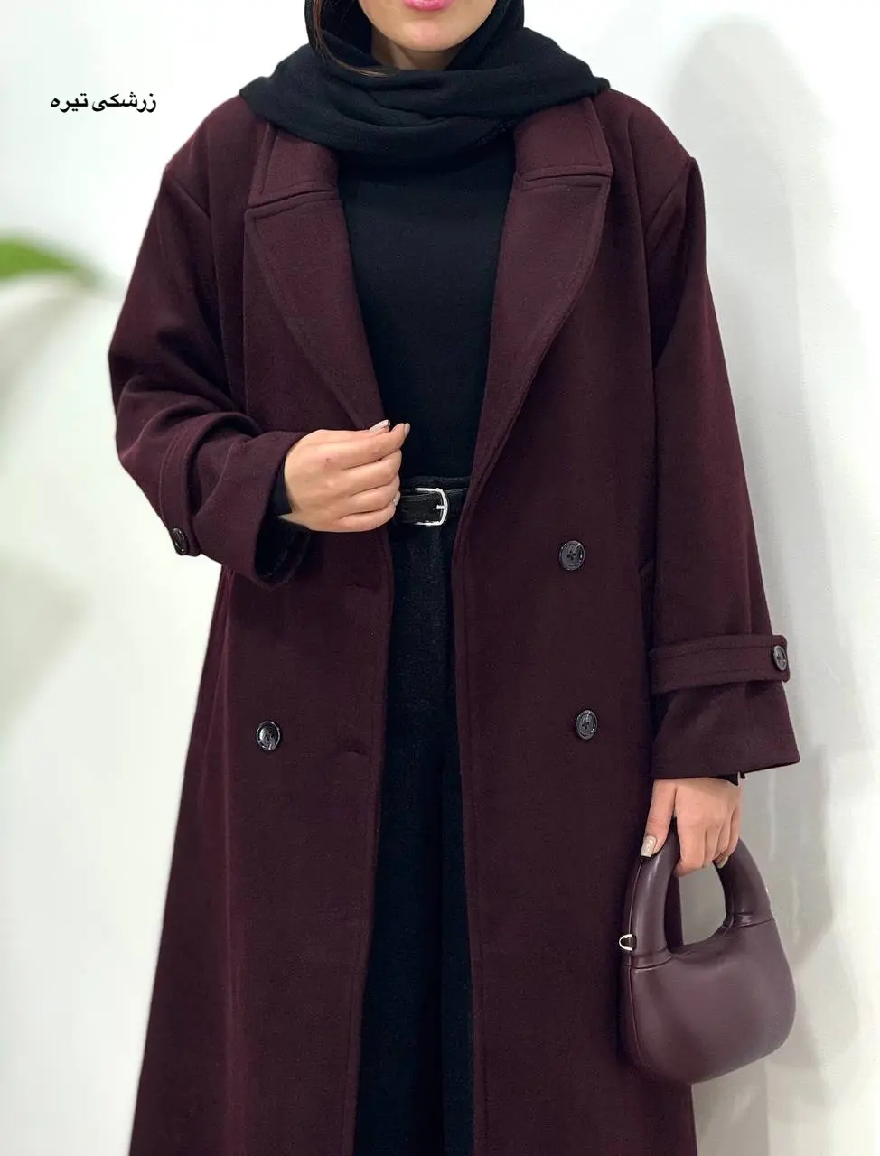 پالتو فوتر بلند آستردار بهگل 2